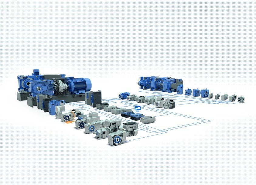 Sistema modular NORD para todas as soluções de acionamento   Configuração individual dos sistemas de acionamento de acordo com os requisitos específicos do cliente